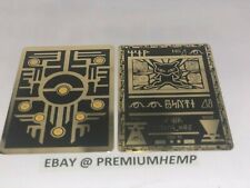 ANCIENT MEW BLACK GOLD METAL CARD picture