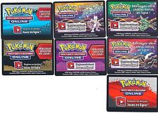 Pokemon cards online has choice for codes or for collections new (not used) picture