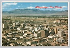 Albuquerque New Mexico, Aerial View, Vintage Postcard picture