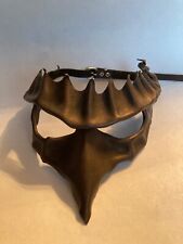  Leather Handmade Formed Eye Mask Vintage Limited 37/100 Signed, Steampunk picture