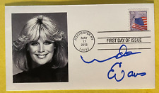 SIGNED LINDA EVANS FDC AUTOGRAPHED FIRST DAY COVER - DYNASTY picture