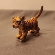 Schleich Orange Black Baby Cub Tiger Collectible Figurine Toy 2003 picture