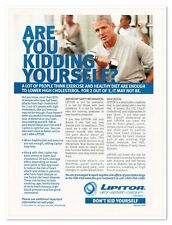 Lipitor Are You Kidding Pfizer Pharmaceutical 2010 Full-Page Print Magazine Ad picture