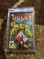 The Incredible Hulk #393 CGC 9.6 Green Foil Homage Cover 30th 1992 Marvel Comic picture