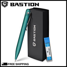 BASTION MECHANICAL PENCIL 0.7MM Green Aluminum Body Bolt Action Drafting Drawing picture