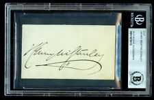Henry Morton Stanley signed 2.3.5 cut Explorer Dr. Livingstone, I presume? BAS picture