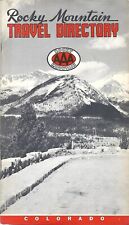 1951 ROCKY MOUNTAIN Travel Directory Colorado Springs Estes Park Loveland Cortez picture