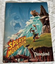 1988 Disneyland Splash Mtn Press Kit Unveiling Attraction In Summer 89 COMPLETE picture
