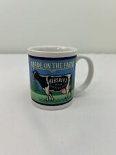Vintage Hershey’s Milk Chocolate Cow Mug  Nostalgia 1993 Made On The Farm (F) picture