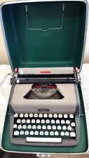 Royal Aristocrat Vintage Portable Typewriter W/ Case, 1957, Tested, Used. picture