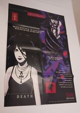 Vtg 1993 DC Vertigo The Sandman Death Promo Poster 22