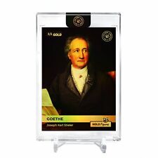 JOHANN WOLFGANG VON GOETHE Holo GOLD Card 2023 GleeBeeCo #JHJS-G 1/1 picture