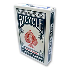 Jumbo Rising Card (Red or Blue Bicycle) - TRICK Blue Version picture