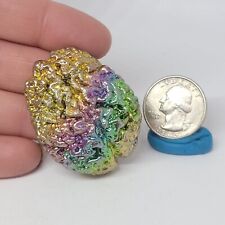 The Bismuth Smith Brain Crystal Sculpture Rainbow Gemstone picture