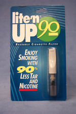 LITE'N UP 90 Reusable Cigarette Filter Cuts Tar & Nicotine Easy Way to Cut Back picture