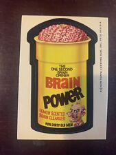 1975 Wacky Packages 13th series 13   Brain Power. picture