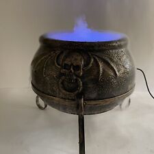 NEW Spirit Halloween Copper Cauldron Mister Multi-Colored Lights uses Tap Water picture