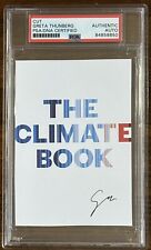 Greta Thunberg The Climate Book Signed Cut Signature PSA DNA COA Autograph picture