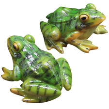 Miniature Frogs Figurine Landscape Ornament Resin Frogs Statues Frogs Figurines picture