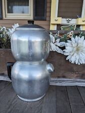 Vintage West Bend Kwik Drip 15c Coffee Maker Percolator Pot Aluminum Stove Top picture