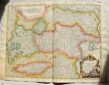 1762 VAUGONDY, THE CIRCLE OF AUSTRIA, map-old, antiquarian-map-landkart... picture
