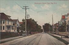 Washington Street, Cape May, New Jersey 1912 Postcard picture