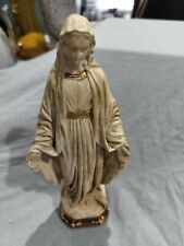Virgin Mary Religeous Statue Vintage 10