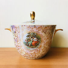 Fortuna Eisenberg Vintage porcelain soup tureen with lid, Ceramic soup bowl picture