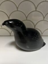 Vintage Canadian Inuit Stone Figurine/Bird/Signed picture