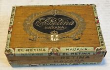 El Retina Cigar Box Vintage Factory 73 6th Dist. MO. picture