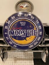 Vintage style MOON PIE Round THERMOMETER 12