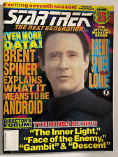 Star Trek The Next Generation Official Magazine 26 By Starlog  Feb 1994 Data picture
