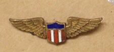 Aviator Wings Sweetheart pin, enameled shield (3140) picture