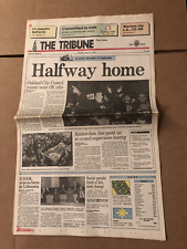 HALFWAY HOME Oakland Raiders March 13 1990 Tribune Newpaper Al Davis Sports picture