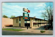 Dearborn MI-Michigan, Village Motel, Advertisement, Antique, Vintage Postcard picture