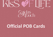 KISS OF LIFE [MIDAS TOUCH] 1st Single Album Offcial POB Card AppleMusic/Withmuu picture