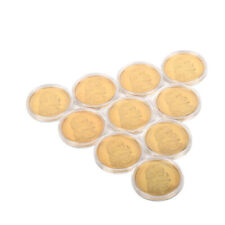 100Pc Gold Plated Jesus Christ Last Supper Coin Great Religious Keepsake Collect picture