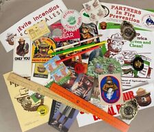 SMOKEY BEAR SOUVENIR BUILD YOUR OWN LOT PINS BUMPER STICKERS BOOK RULERS VINTAGE picture