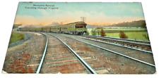 1912 SOUTHERN RAILWAY MEMPHIS SPECIAL TRAVELING THROUGH VIRGINIA POST CARD picture