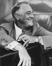 Franklin Delano Roosevelt FDR Smiling 8 x 10 Photo Picture Photograph bt2 picture