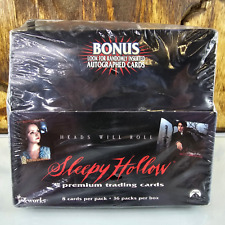 Inkworks 1999 Sleepy Hollow Trading Cards Box Movie 36 Packs AUTO SEALED NEW picture