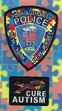 PORT AUTHORITY POLICE DEPARTMENT OF NEW YORK-NEW JERSEY AUTISM AWARENESS PATCH S picture