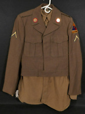 1950's Cold War US Army 1st Armored Division Hell on Wheels M1950 Jacket Uniform picture