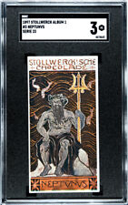 1897 Stollwerck Chocolate Neptunvs (Neptune) #3 Album 1 Serie 23 SGC 3 picture