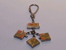 Vintage Sea World Dolly The Dolphin Souvenir Charm Keychain picture