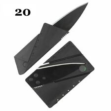 20x Credit Card Knives Thin Cardsharp Wallet Folding Pocket Micro Knife Survival picture