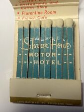 Vintage Feature Matchbook Shaker House Motel Hotel Port Hole Bar Cleveland OH picture