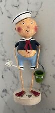 LORI MITCHELL SAILOR BOY WITH BUCKET AND SHOVEL FIGURINE picture