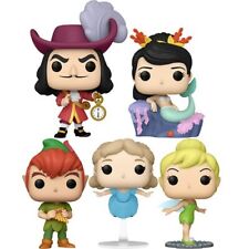 *NEW/MINT* FUNKO POP DISNEY: Peter Pan 70th- COMPLETE SET 5 POPS~FREE SHIPPING picture