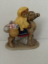 Lucy And Me Christmas Nativity Bear Shepherd Riding a Camel Vintage 1989 Signed picture